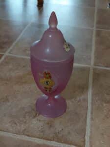 Pink-Frosted-Glass-Candy-Dish