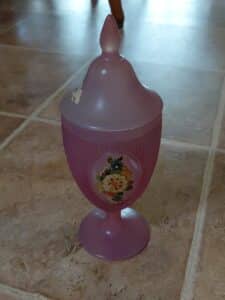 Pink-Frosted-Glass-Candy-Dish-second-image