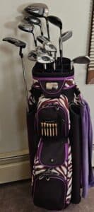 Purple-Zebra-Stripe-Golf-Club-Set