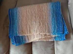 Set-of-Ombre-Blue-and-Tan-Woven-Placemats