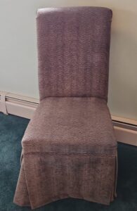 Skirted-Upholstered-Dining-Chair