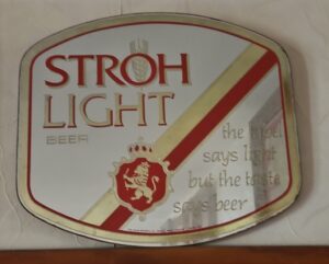 Stroh-Light-Beer-Mirror