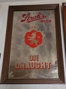 Strohs-Beer-On-Draught-Mirror