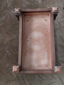 Vintage-Oak-and-Cane-Two-Tier-Side-Table-second-image