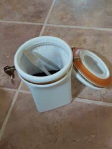 White-Gevalia-Coffee-Canister-fourth-image