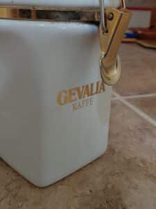 White-Gevalia-Coffee-Canister-third-image