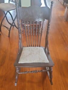 Antique-Carved-Spindle-Back-Rocking-Chair