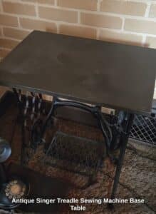Antique-Singer-Treadle-Sewing-Machine-Base-Table-second-image