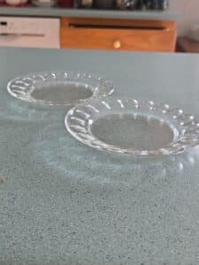 Arcoroc-France-Clear-Glass-Dessert-Plates-Set-second-image
