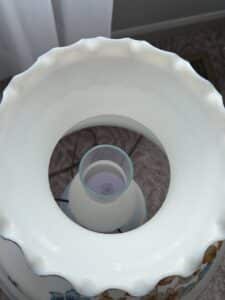 Blue-Floral-Milk-Glass-Hurricane-Lamp-third-image