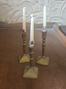 Brass-Candlesticks-Set