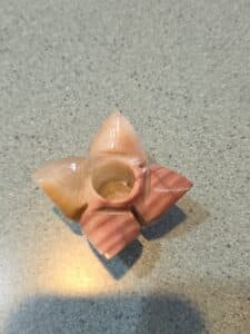 Carved-Onyx-Flower-Candle-Holder-second-image