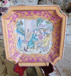 Chinese-Famille-Rose-Medallion-Plate