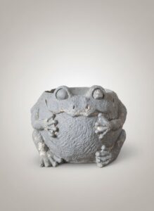 Concrete-Frog-Planter