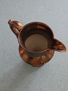 Copper-Lusterware-Pitcher-Floral-Motif-second-image