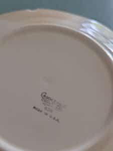 Crooksville-China-Floral-Plate-third-image