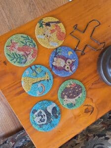 Diamond-Art-Animal-Coasters