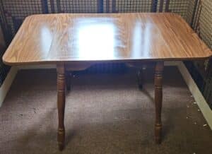 Drop-leaf-dining-table