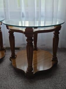 Ethan-Allen-Round-Accent-Tables-second-image