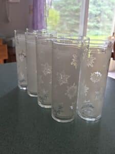 Federal-Glass-Atomic-Snowflake-Tumblers