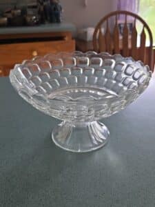 Federal-Glass-Yorktown-Pedestal-Bowl
