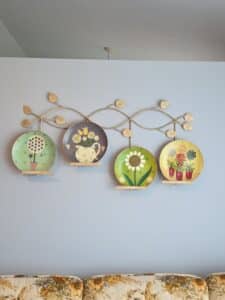 Floral-Plate-Wall-Decor