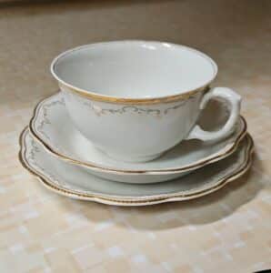 Gold-Trimmed-Tea-Cup-and-Saucer