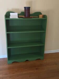 Green-Wooden-Bookshelf