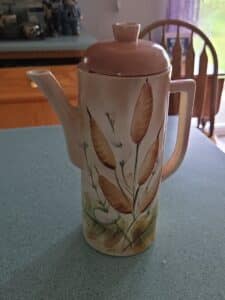 Hand-Painted-Ceramic-Coffee-Pot