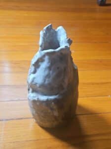 Hand-formed-ceramic-vase