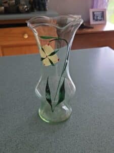 Hand-painted-Glass-Bud-Vase