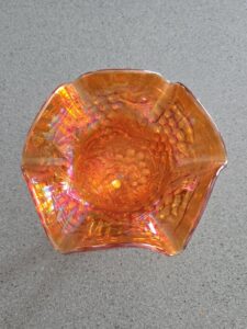 Imperial-Marigold-Carnival-Glass-Compote-second-image