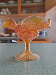 Imperial-Marigold-Carnival-Glass-Compote-third-image