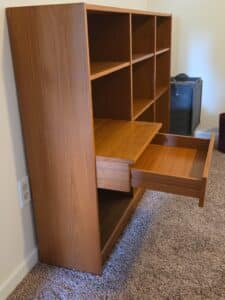 Jesper-Teak-Bookcase-with-Drawer-third-image
