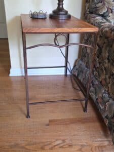 Longaberger-Wrought-Iron-Side-Table