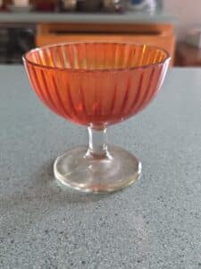 Marigold-Carnival-Glass-Sherbet-Dish