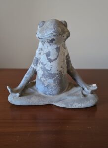 Meditating-Frog-Garden-Statue