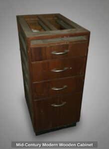 Mid-Century-Modern-Wooden-Cabinet