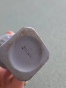 Miniature-Blue-Jasperware-Vase-Occupied-Japan-fourth-image