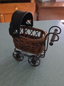 Miniature-Wicker-Doll-Pram