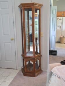 Octagonal-Curio-Cabinet