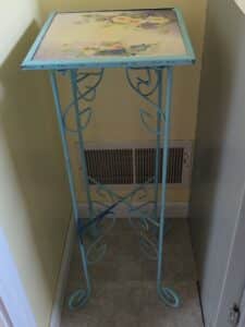 Painted-Metal-Plant-Stand