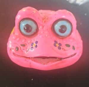 Pink-Frog-Figurine