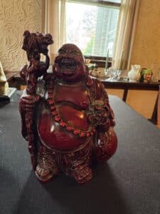 Red-Resin-Laughing-Buddha-Figurine-B