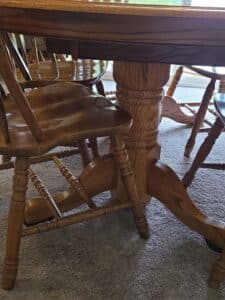 Richardson-Brothers-Oak-Dining-Table-and-Chairs-second-image