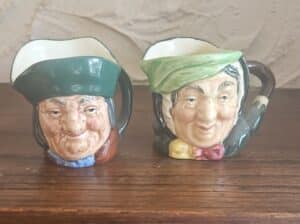 Royal-Doulton-Miniature-Character-Mini-Jugs