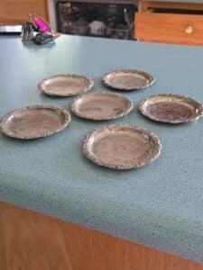 Set-of-Silver-Plated-Stainless-Steel-Coasters-second-image