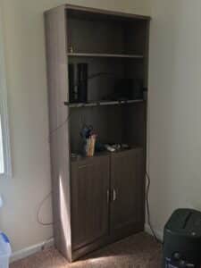Tall-Bookcase-with-Cabinet