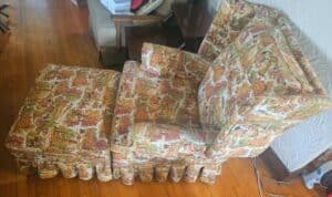 Toile-Print-Armchair-and-Ottoman-fourth-image