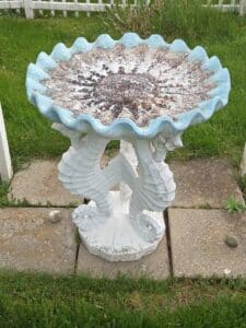 Triple-Seahorse-Cement-Bird-Bath